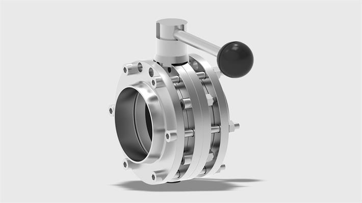 GEA Hygienic butterfly valves