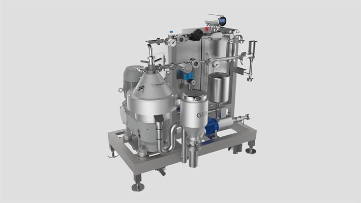 GEA brewpub Separator Skid