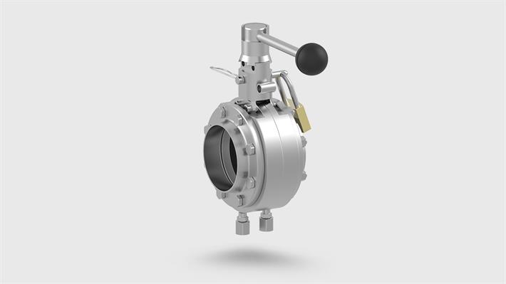 LoTo for GEA Hygienic leakage butterfly valves
